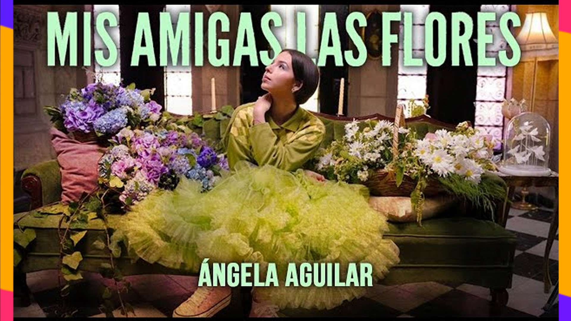 Ángela Aguilar estrena su nuevo sencillo “Mis Amigas Las Flores”