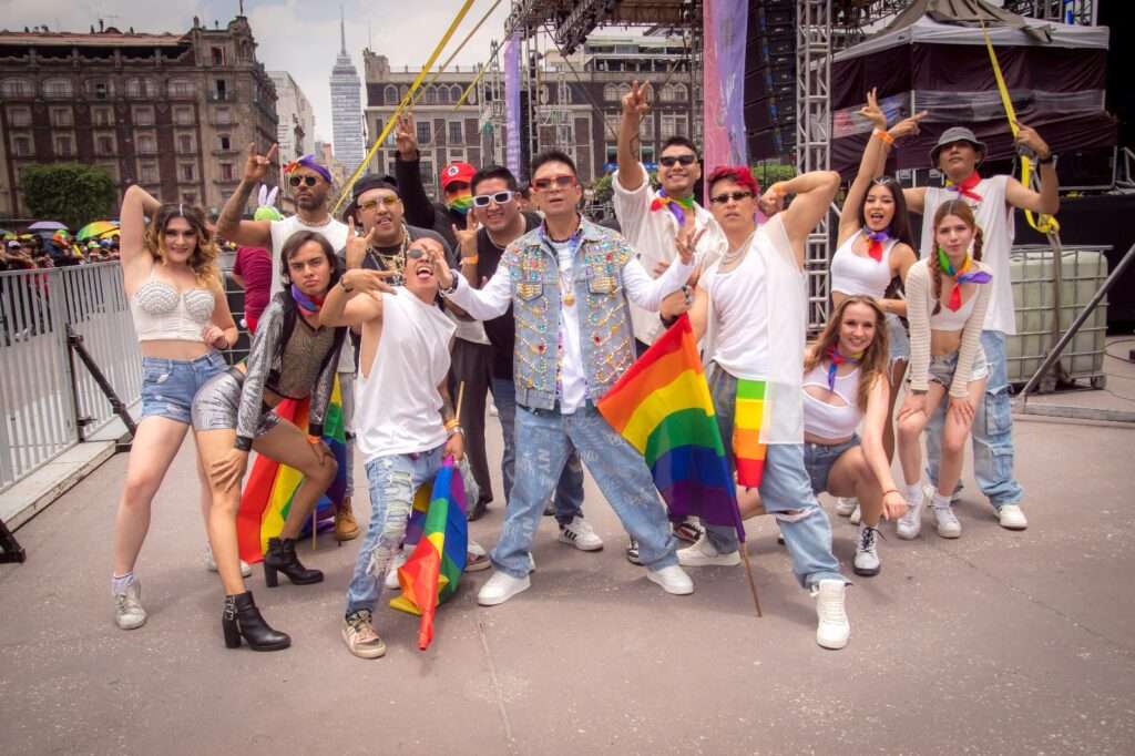 Foto de DAMEVA con la comunidad