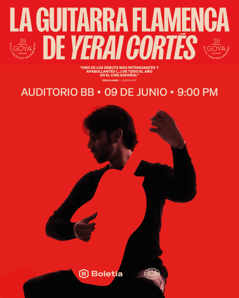 Little spain anuncia la llegada de “LA GUITARRA FLAMENCA DE YERAI CORTÉS” a México