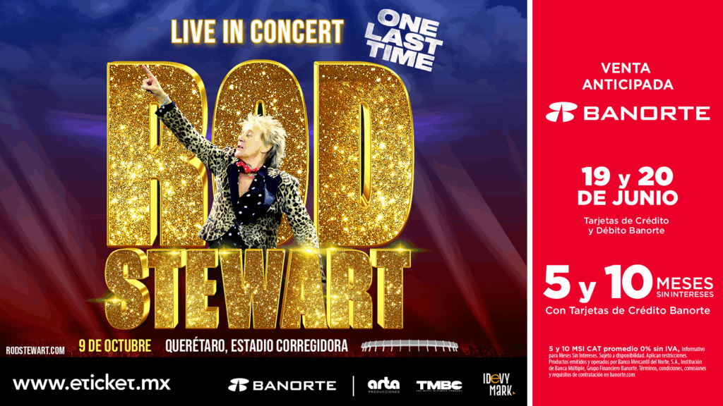 Rod Stewart regresa al Estadio Corregidora: Una noche que marcará generaciones
