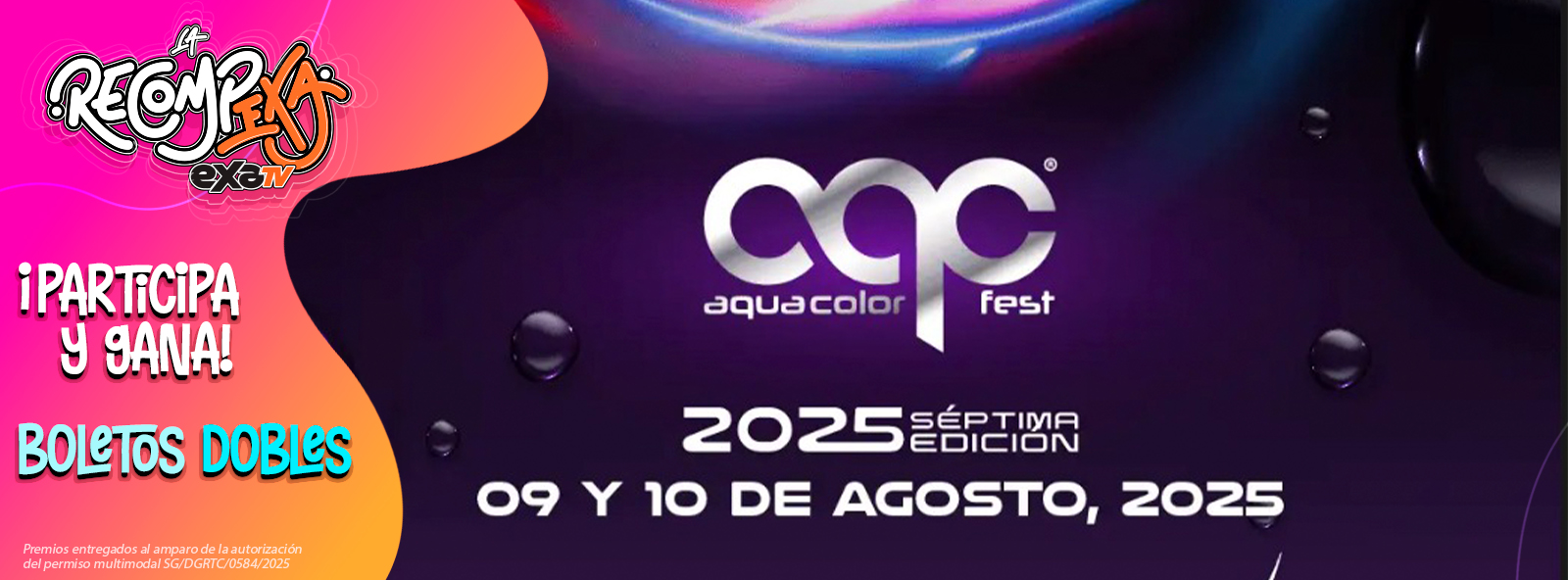 aquacolor fest 2025 cdmx