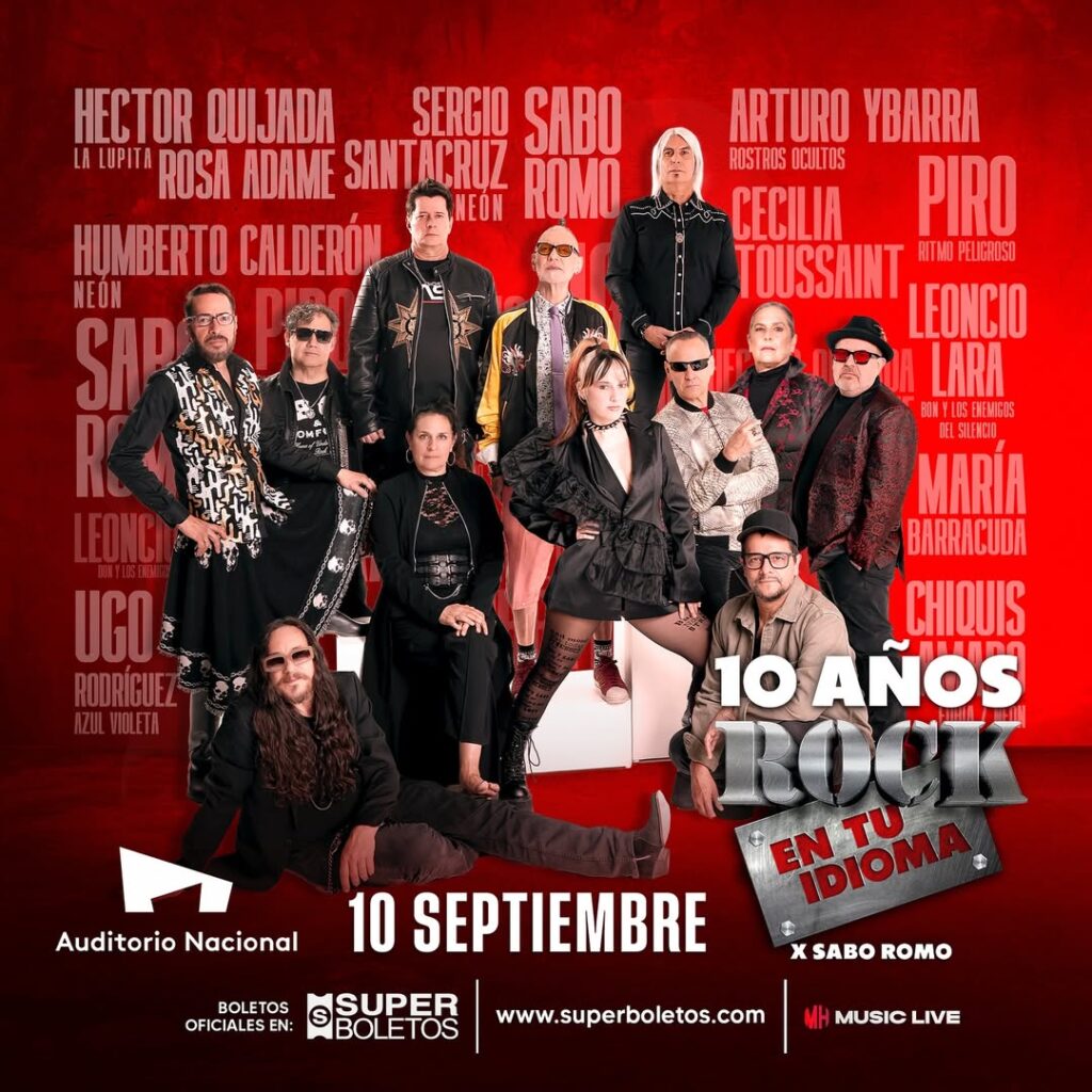 María Barracuda se une a la despedida de “Rock en tu Idioma” en el Auditorio Nacional